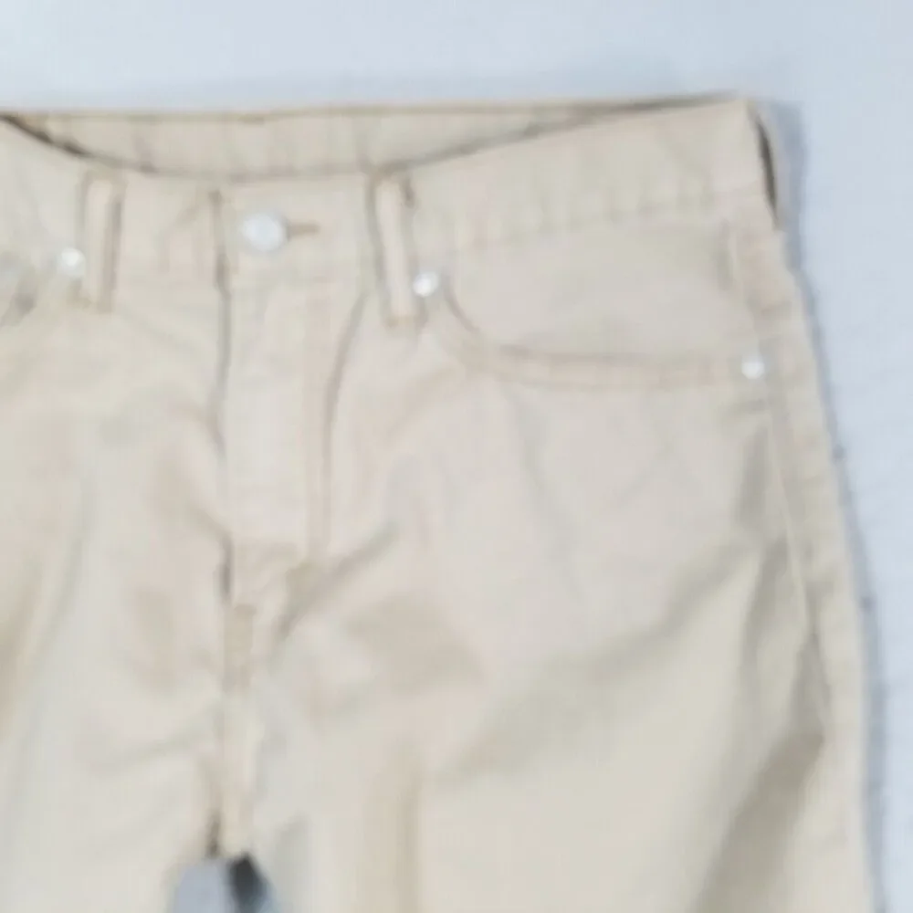 Levis 508 Mens Jeans 34x32 Tapered Straight Brown‎ Denim Retro Pants